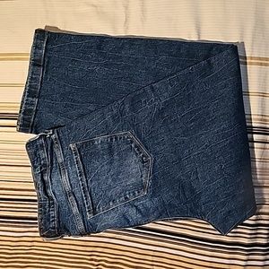High waist boot cut jean size 16. Never worn. 25" inseam.